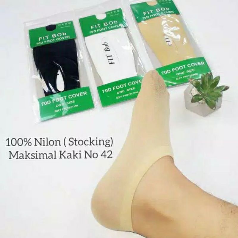 Kaos Kaki Hidden Kaos Kaki Flat Bahan Stoking