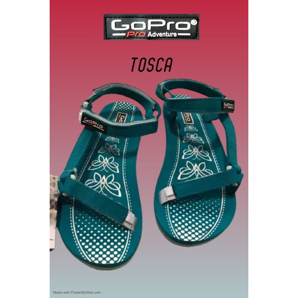 GoPro Sandal Gunung Wanita Hiking Sol ringan awet pakai Tali Sandal Motif Batik UNIK SANDAL VIOLET BANYAK VARIAN WARNA