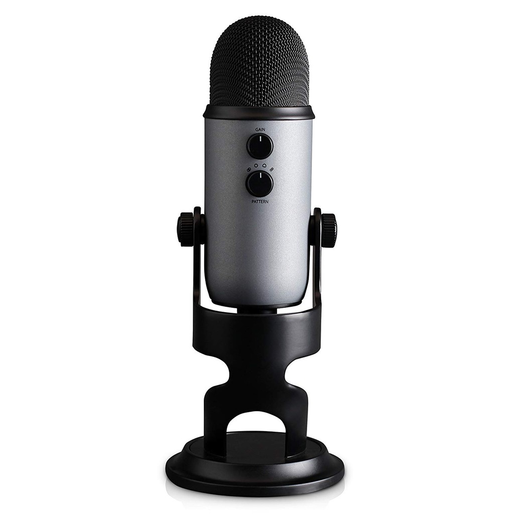 BLUE Microphones YETI USB Microphone - Black Slate Edition (New Color of Blue Yeti Microphones)