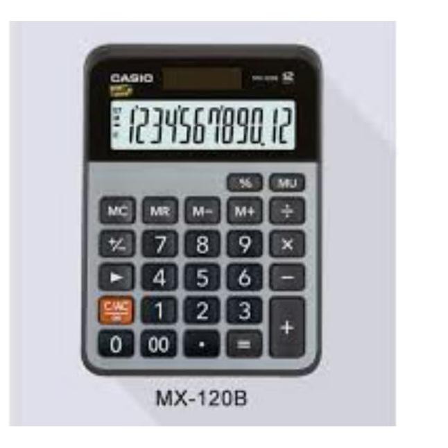

’ NEW STOCK >>>> CASIO MX-120S - Kalkulator Meja