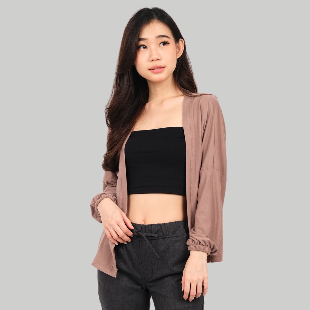 Monellina CRDIVYA Cardigan Oversize Wanita Lengan Balon-1