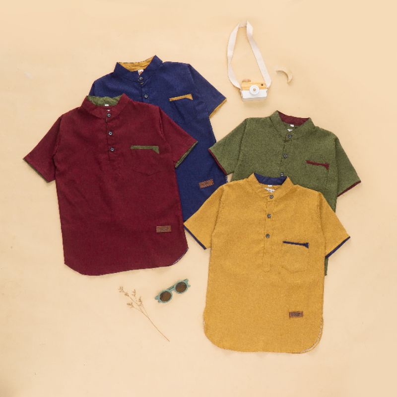 Kurta Anak GAZA Kurta Anak Madeena Fodu 2-8 Tahun Baju Koko Anak Murah