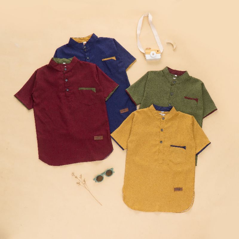 Kurta Anak GAZA Kurta Anak Madeena Fodu 2-8 Tahun Baju Koko Anak Murah