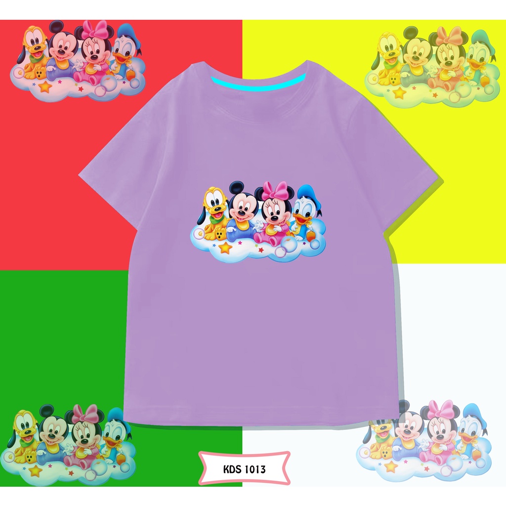 KAOS MICKEY AND FRIEND/KAOS KATUN MICKEY KIDS UNISEX CEWE COWO