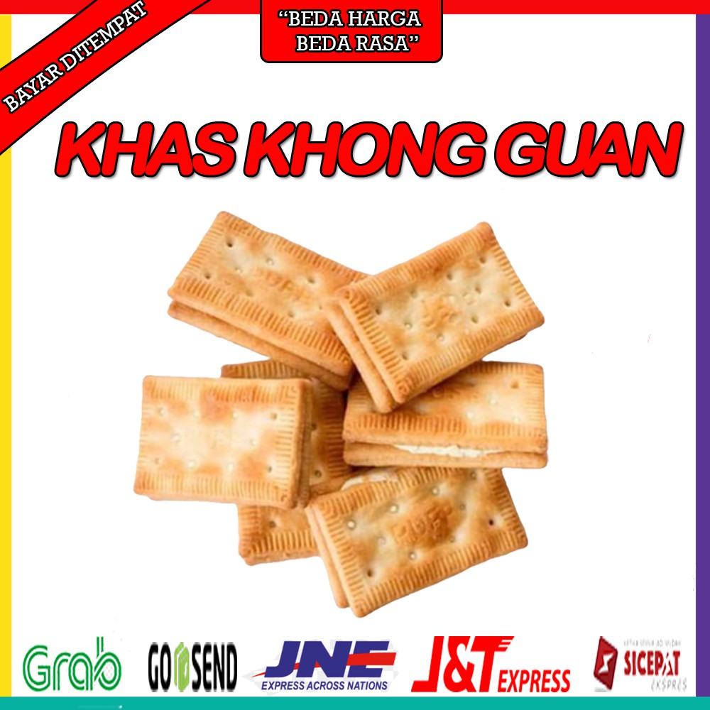 Jual Biskuit Krakers Lemon Khong Guan Spesial Oleh Oleh Makanan Ringan Cemilan Renyah Snack 3377