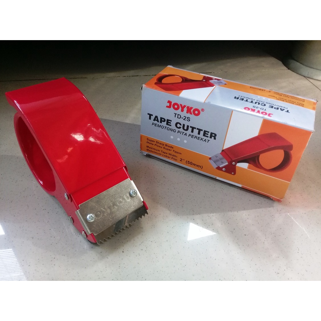 

Alat Potong Lakban Besar 2" 50mm Tape Cutter - Joyko TD-2S