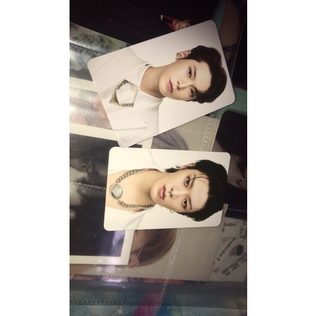 Doyoung yuta fortune scratch the link concept set photocard