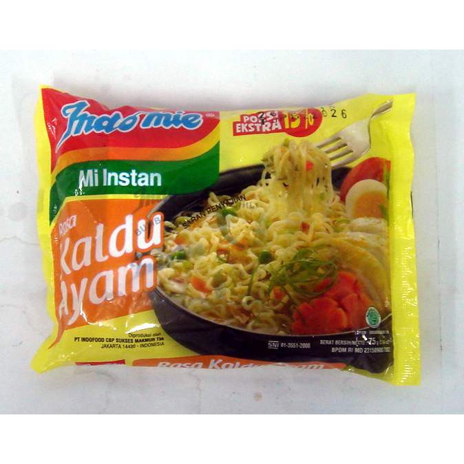 

RBS / Indomie Inst Kaldu ayam 75 gr / 101631 / Mie Instan