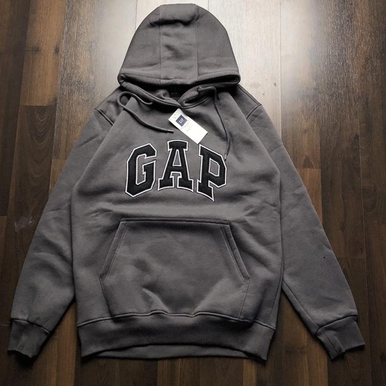 LANGSUNG ATC.. SWEATER HOODIE GAP BORDIR ABU MONYET PRIA WANITA JAKET TERALIS