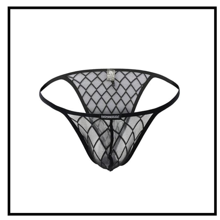 Celana Dalam Pria Thong Pria transparan Tanga Pria transparan - M