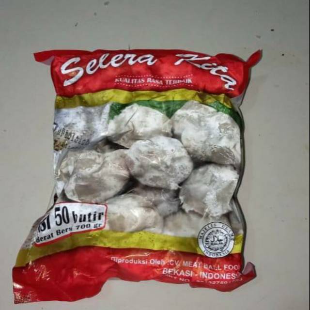 

Bakso premium isi 50butir