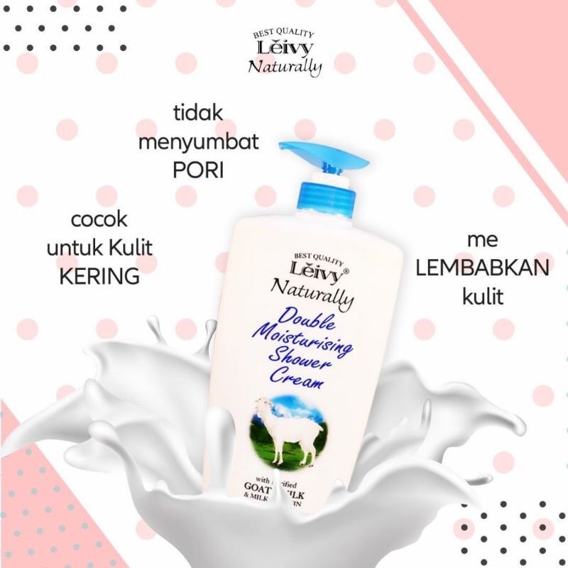 Leivy Shower Cream PUMP 1150ML