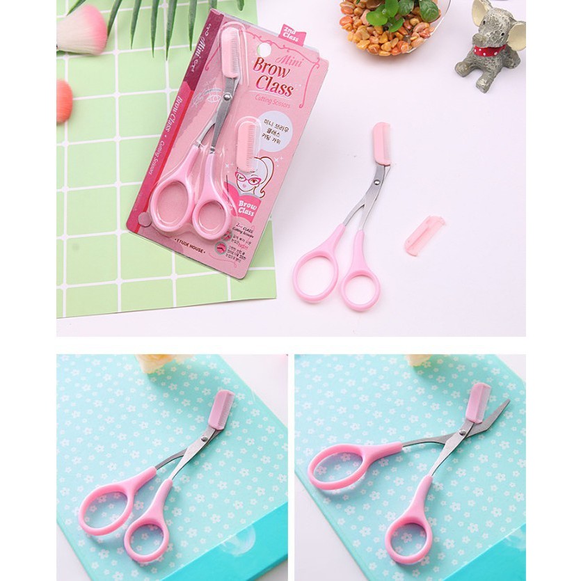 [COD] GUNTING ALIS MINI BROW CLASS | Eyebrow Scissors Alat Merapikan Bentuk Alis Mudah dan Praktis Etude House