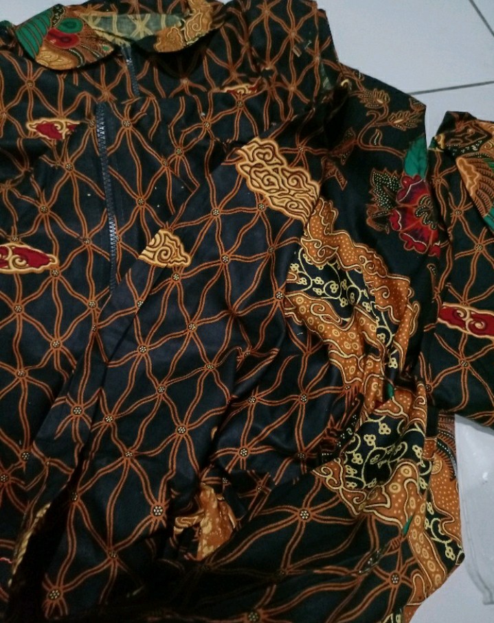 Maura Couple Sania Ruffle Batik Couple Ori Ndoro Jowi Mega Mendung Garansi Termurah Shopee Bcp