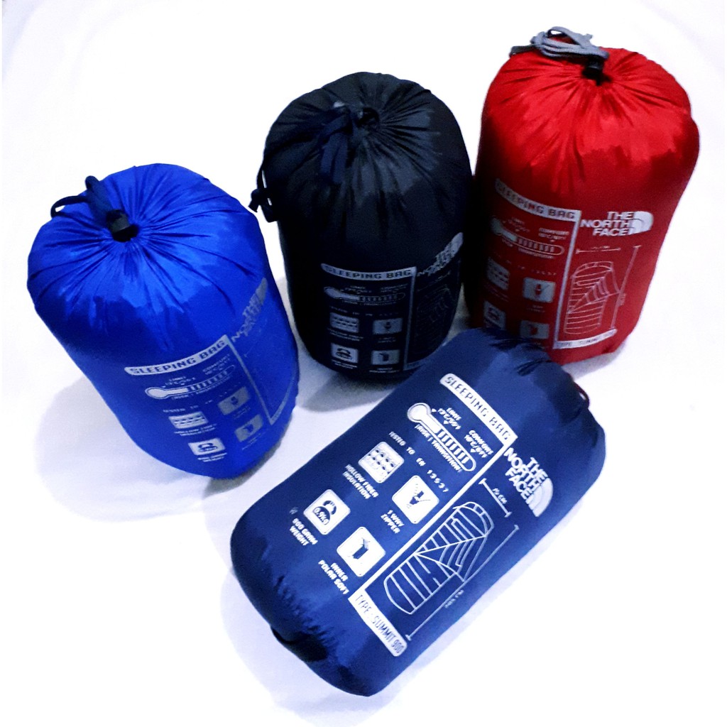 【Warna Dipilih】Sleeping Bag Polar &amp; Hammock` Dacron 4 Oz | WATERPROOF | Bulu | Bantal` SleepingBag