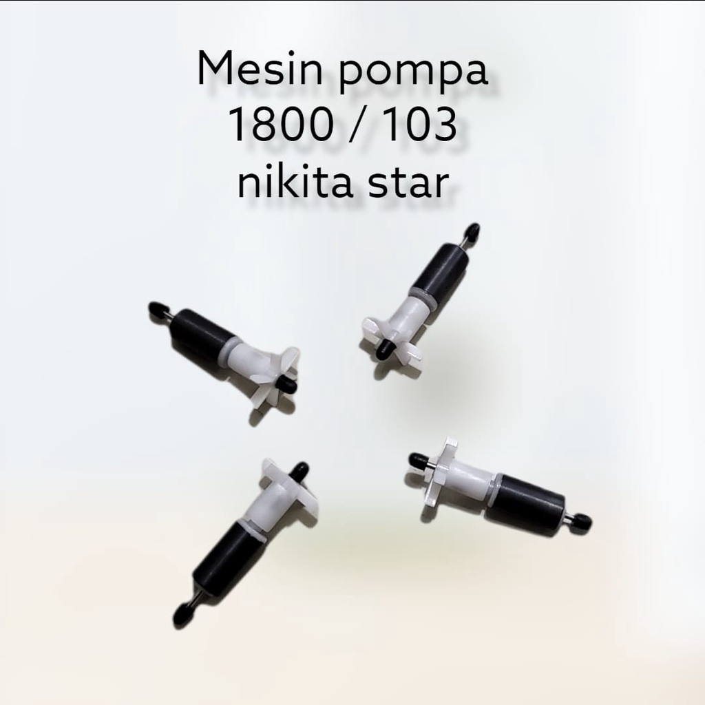 ROTOR MESIN NS 1800 NS 103 NIKITA STAR MAGNET POMPA CELUP AQUARIUM