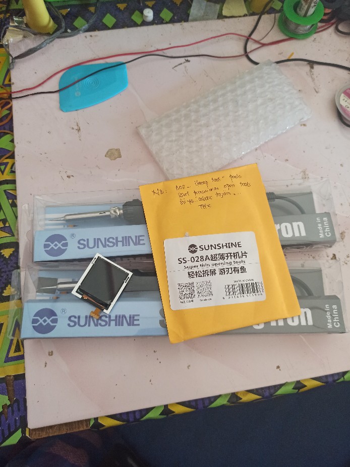 Soldering Iron Sunshine Sl-908 Solder Set Temperatur 60 Watt