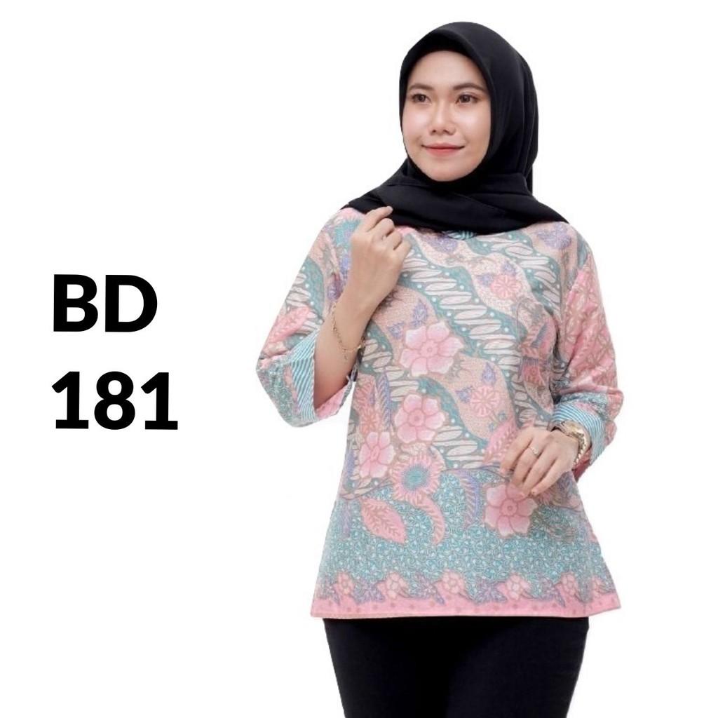  ATASAN  BATIK  SERAGAM BATIK  SOLO  BATIK  PEKALONGAN BAJU  