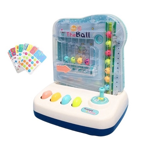 Mainan Edukasi Anak Puzzle Roll The Ball Game Machine