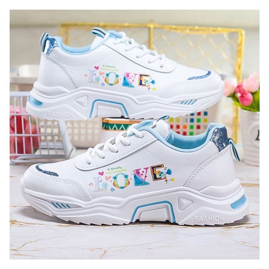 Sepatu Sneakers Anak Perempuan Lovely Terbaru  New arrival