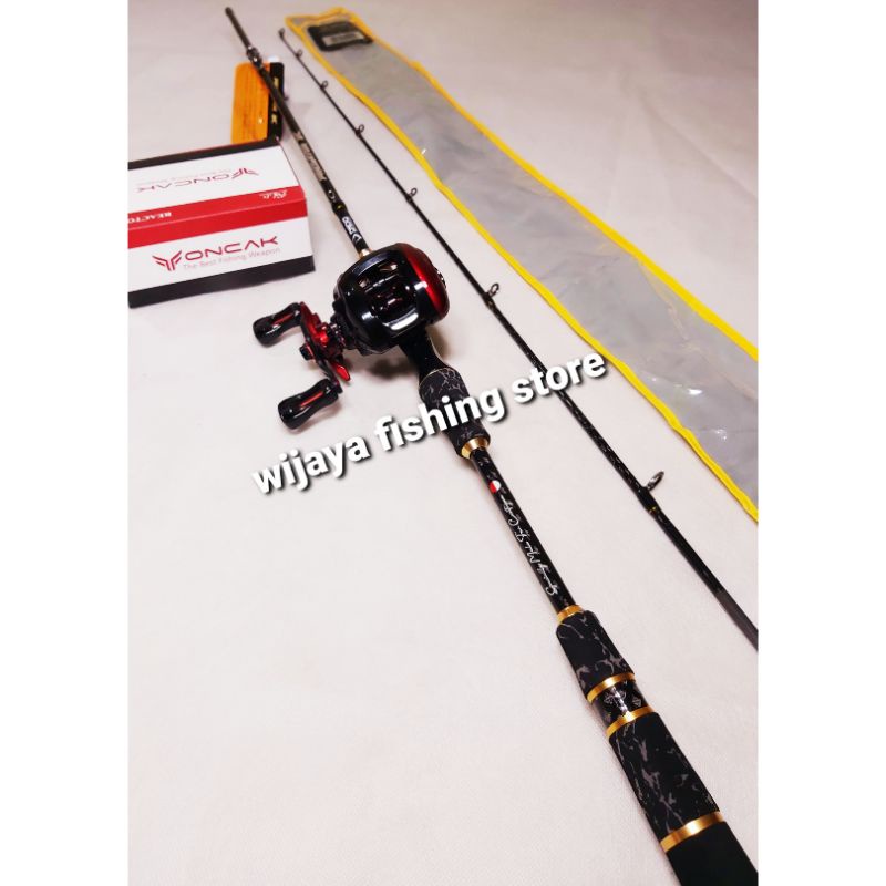 Set Joran BC Daido Predator 180 195 dan Reel BC Oncak Reactor