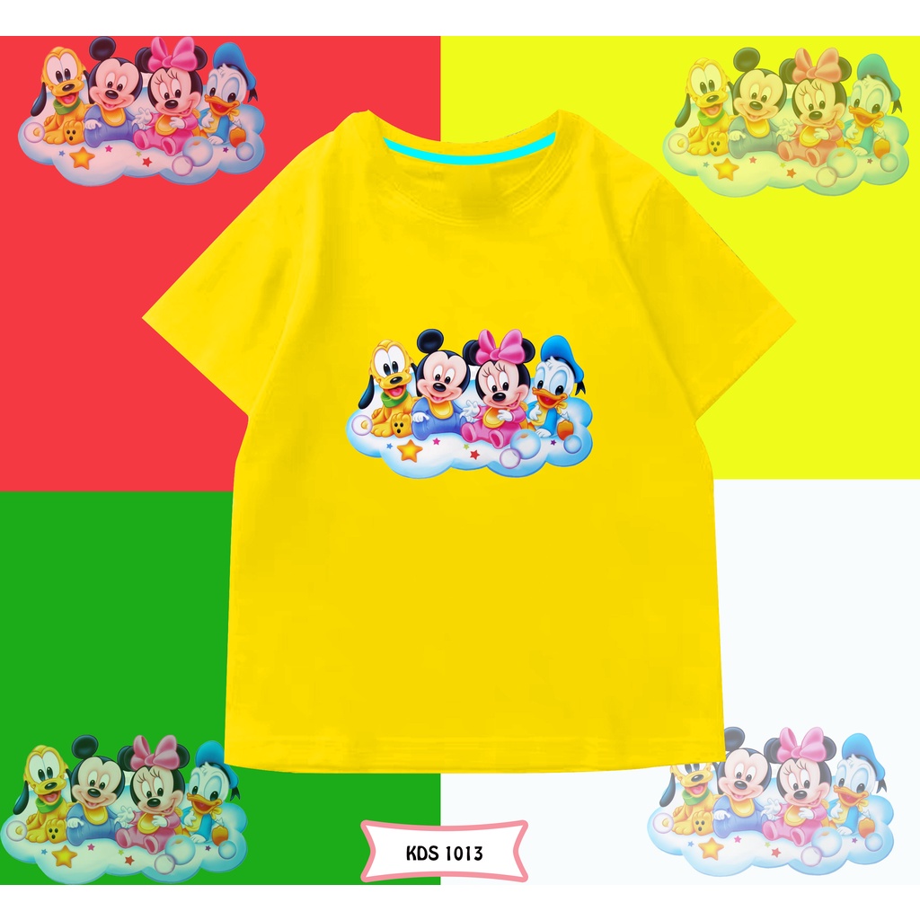 KAOS MICKEY AND FRIEND/KAOS KATUN MICKEY KIDS UNISEX CEWE COWO