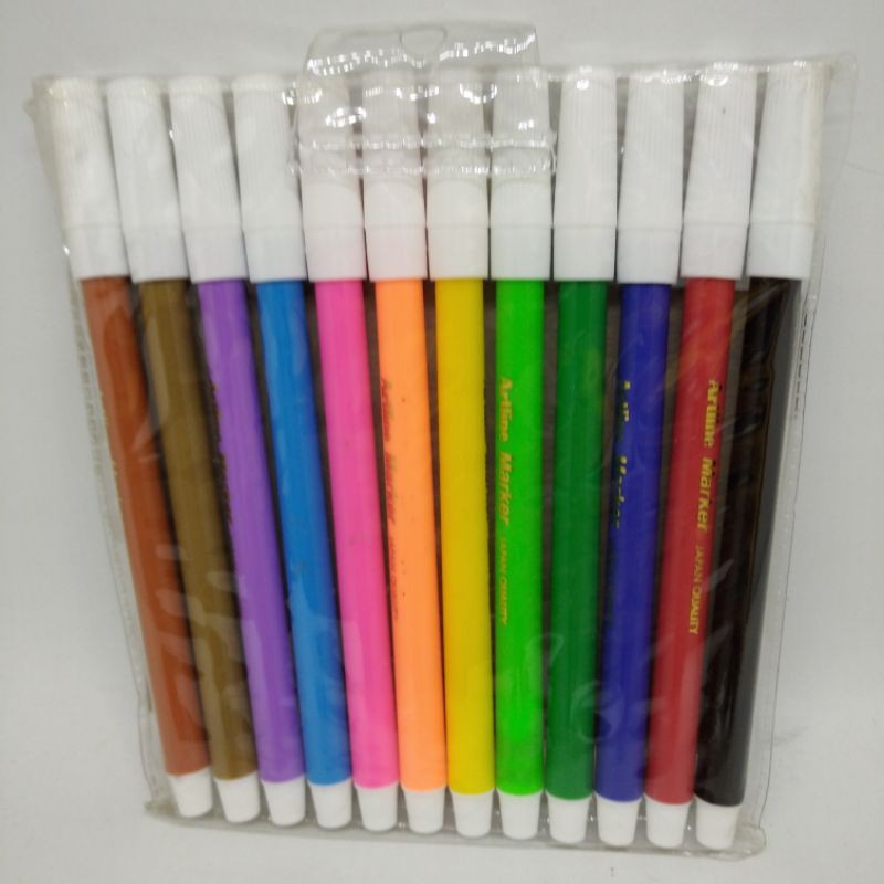

Spidol 12 warna artline kecil