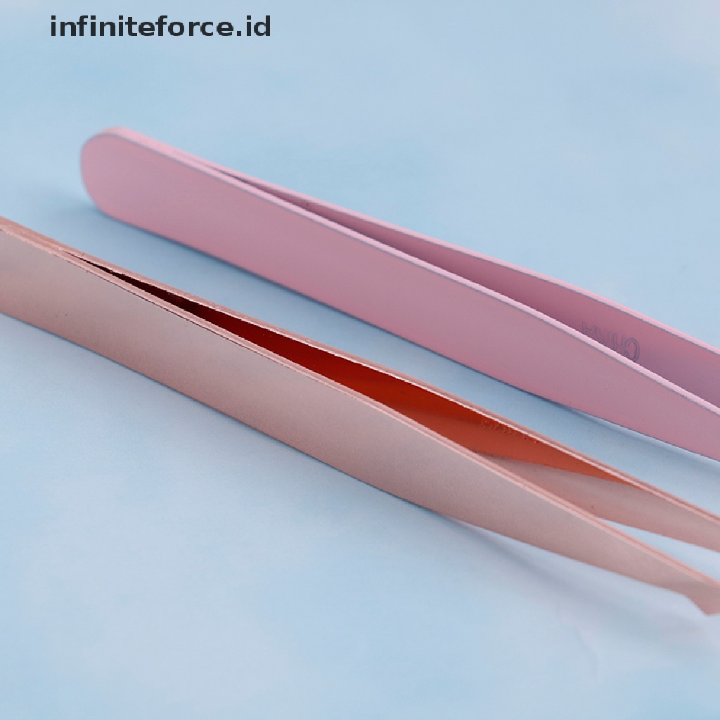 Infiniteforce.id Pinset Stainless Steel Untuk Mencabut Alis / Bulu Wajah