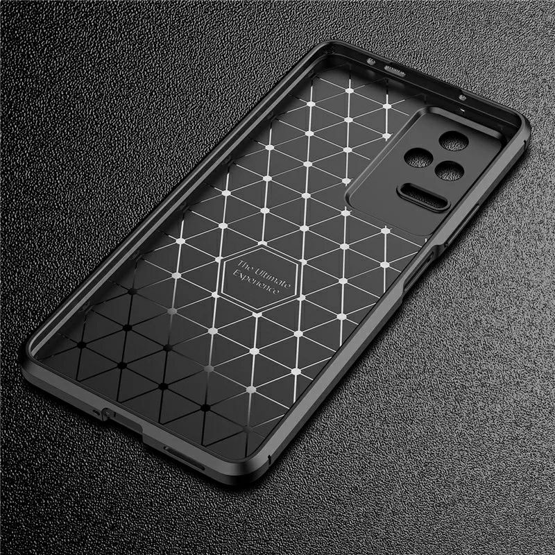 Case Xiaomi Poco F3 F4 F5 5G Softcase Carbon Autofocus Original