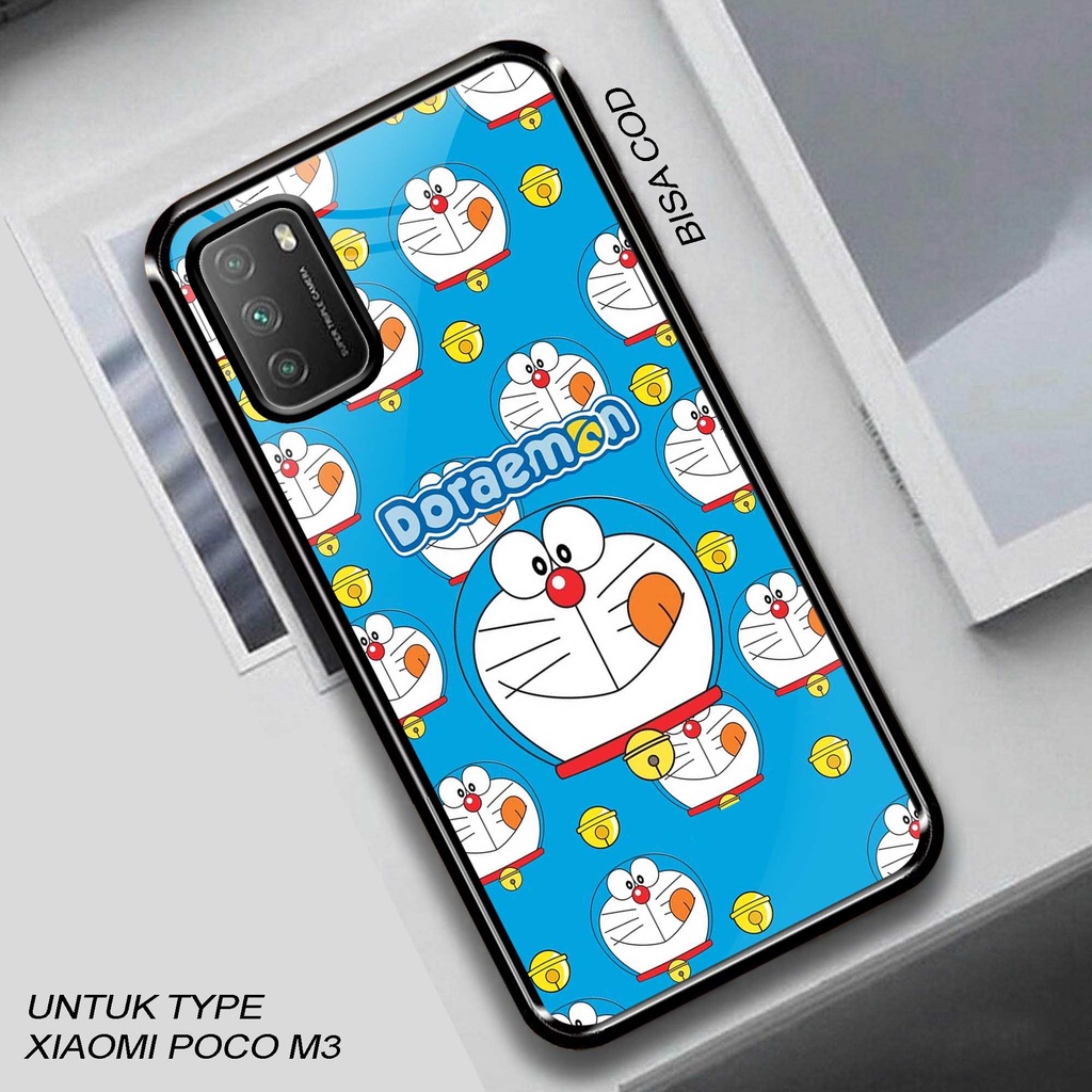 Case Poco M3 - Hardcase Glossy Poco M3 - Silikon Poco M3 - Casing Motif ( Kartun Emon ) - Fashion Ca