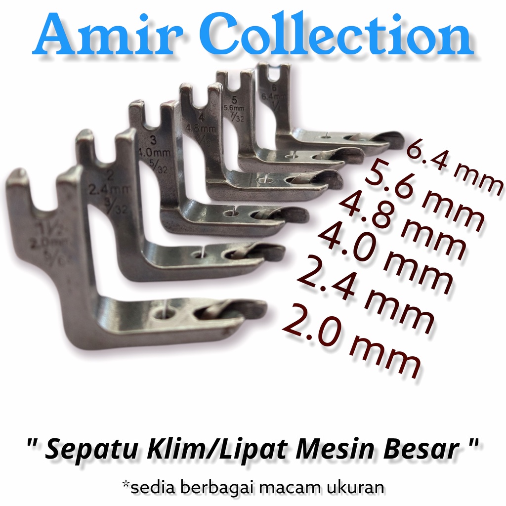 Sepatu Kelim Mesin Jahit Juki/Typical