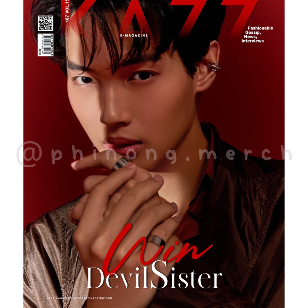 [READY STOCK] KAZZ MAGAZINE DEVIL SISTER || WIN METAWIN - MIN PECHAYA || Phinong Merch Jastip Thaila