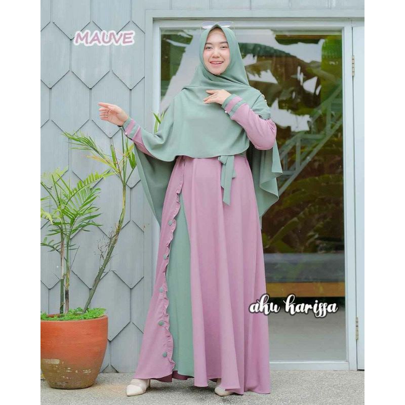 set aqila gamis ori aku karissa
