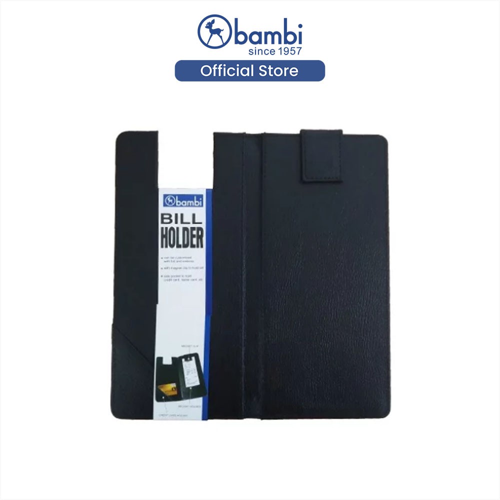 

Bambi Bill Holder Black Edisi Swipe Café & Restaurant Original