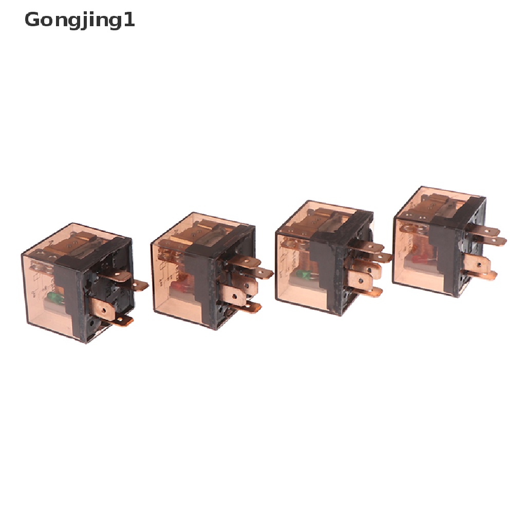 Gongjing1 Relay SPDT 12 / 24V 80A 4 / 5Pin Tahan Air Untuk Mobil