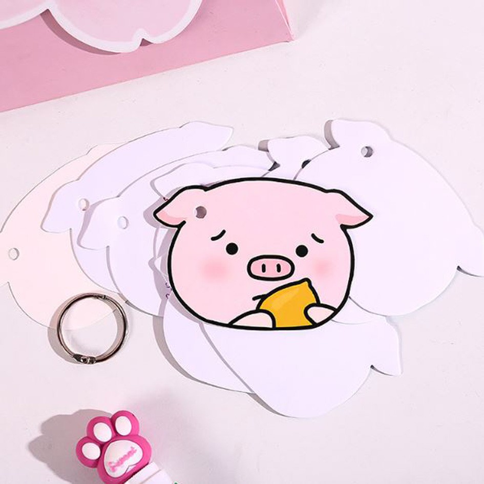 catatan memo kartun babi notepad ring cartoon piglet (3G4) sno058