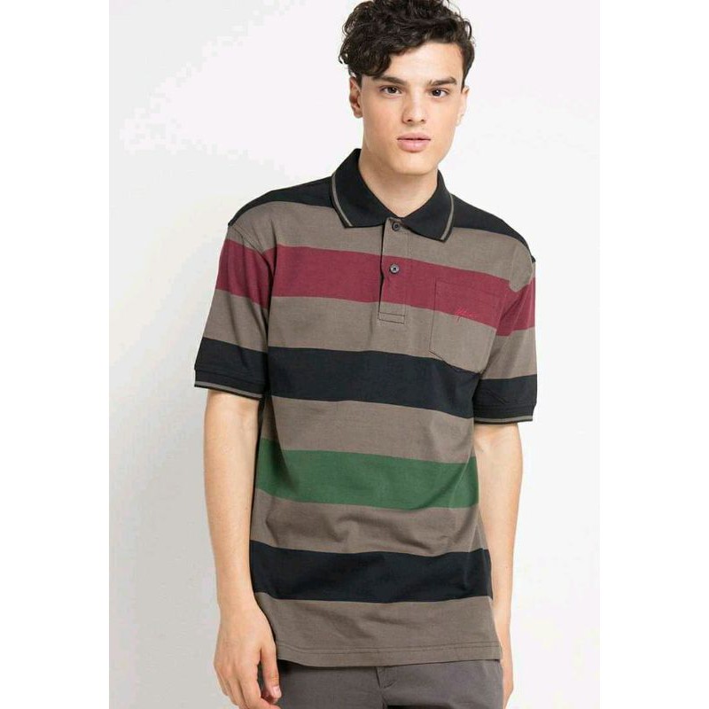kaos pria polo shirt Hassenda original