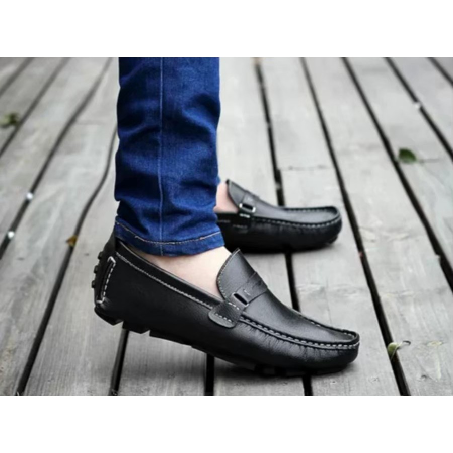 BURAY X SEPATU SLIP ON LOAFERS PRIA DEWASA ARARMOR KULIT SINTETIS PREMIUM ORIGINAL FORMAL CASUAL SLIP ON PRIA KERJA KANTOR GURU PNS PESTA RESMI NYAMAN || SLIP ON PRIA PANSUS BERKUALITAS 2022