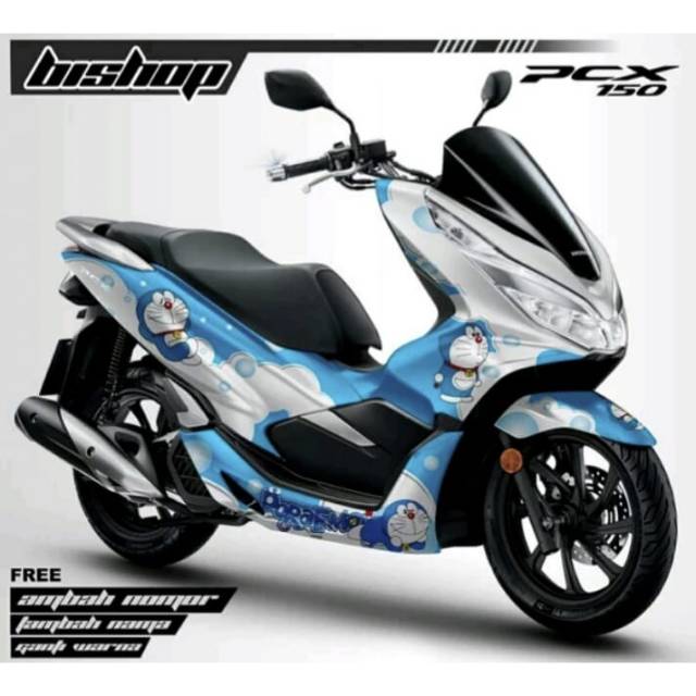 Decal  pcx150 variasi Doraemon