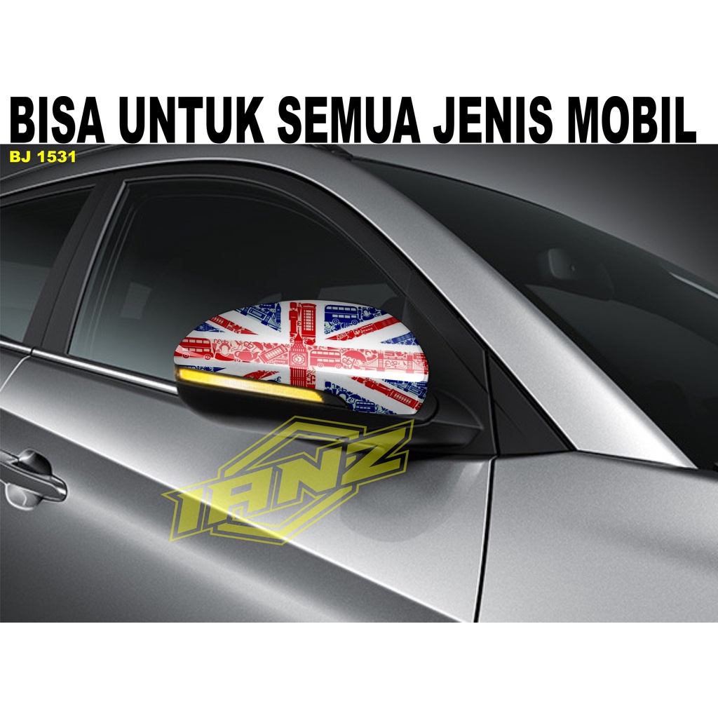 STIKER DECAL SPION MOBIL BENDERA INGGRIS / STIKER MOBIL / STIKER SPION