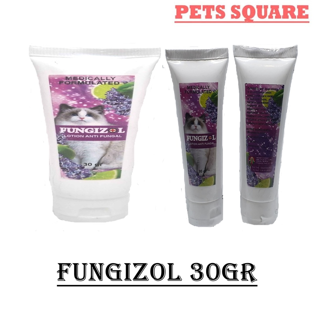 Fungizol lotion cat -salep jamur kucing salep anti jamur kucing