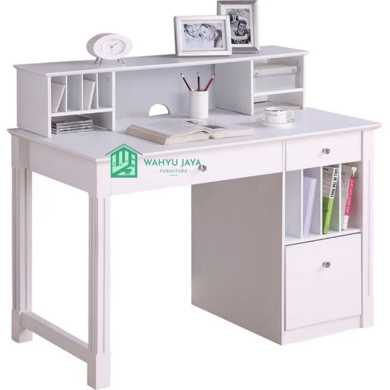 Meja Kerja Kayu Minimalis