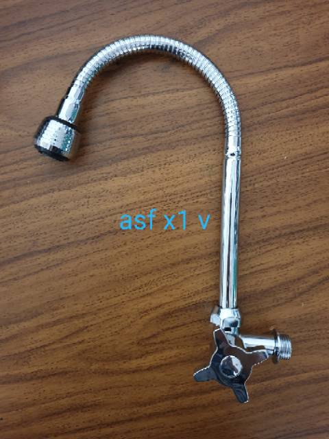Kran Air Angsa Fleksibel - Kran Angsa Pipa Biasa - Kran Dapur - Keran Cuci Piring Bagus MURAH