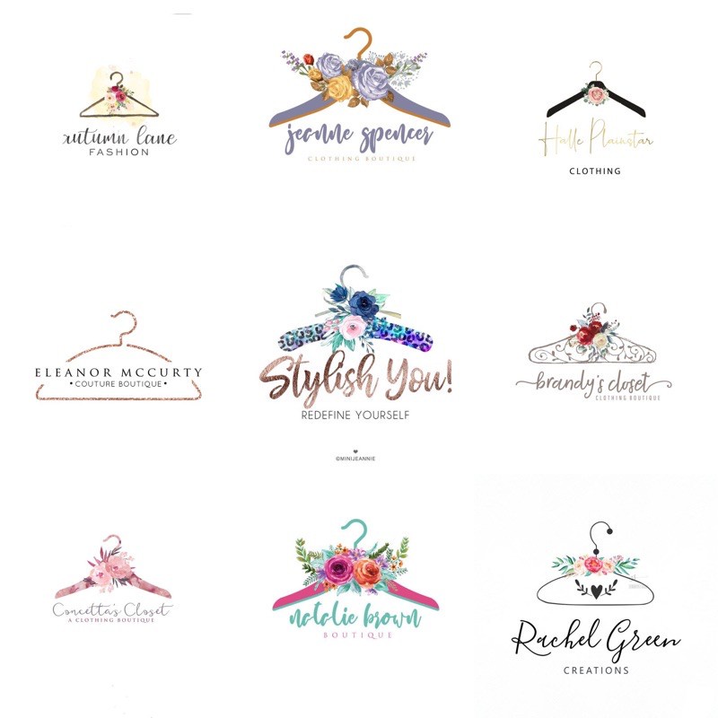 LOGO PAKAIAN LOGO DESAIN JASA LOGO UMKM BISNIS MURAH CEPAT LOGO HANGER