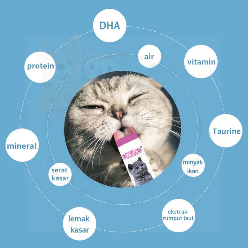 【BIXIA】Cemilan Kucing 16gr-Snack kucing Treats Lezat Basah Murah Grosir &amp; Eceran Pilihan Lengkap