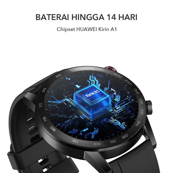 Honor Magic Watch 2 46mm Smartwatch Amoled Display - Garansi Resmi-6