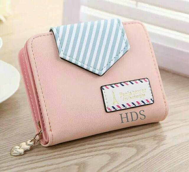 Dompet lipat mini salur amplop paris /domper model amplop/dompet wanita /dompet murah