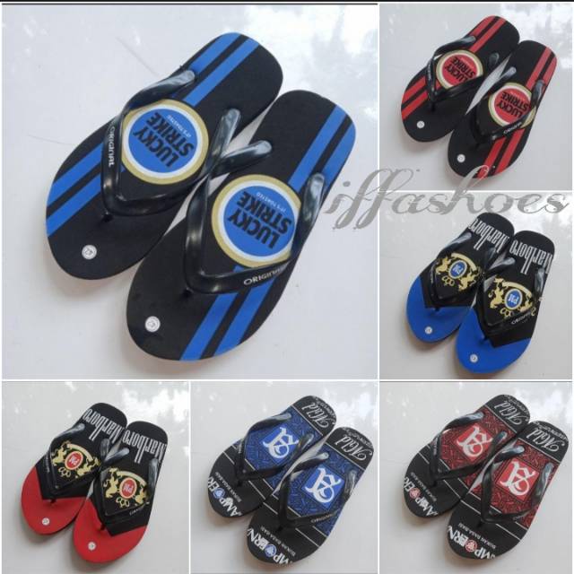 Sandal Jepit Pria Motif Roko Terbaru