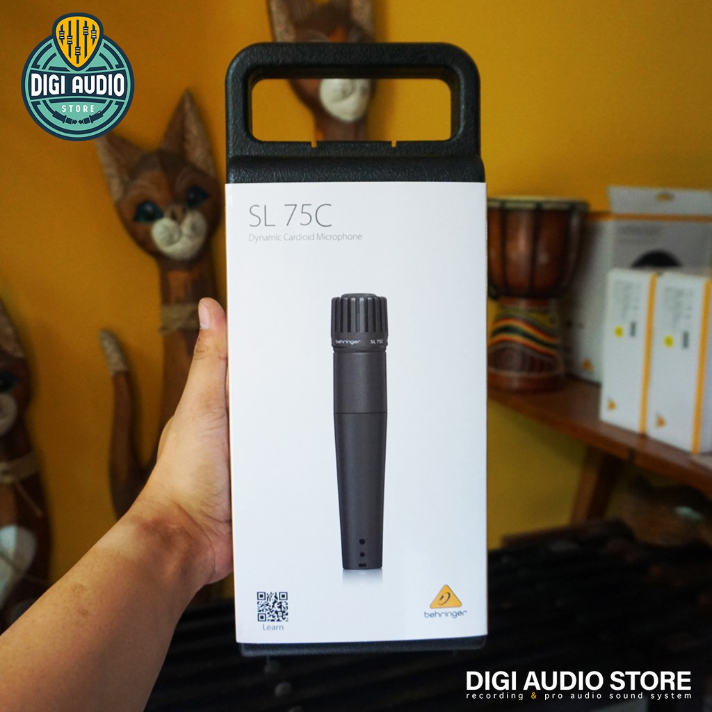 Microphone Dynamic Cardioid Behringer SL 75C - Mic Vocal & Mik Todong Gitar Drum & Instrumen Lainya