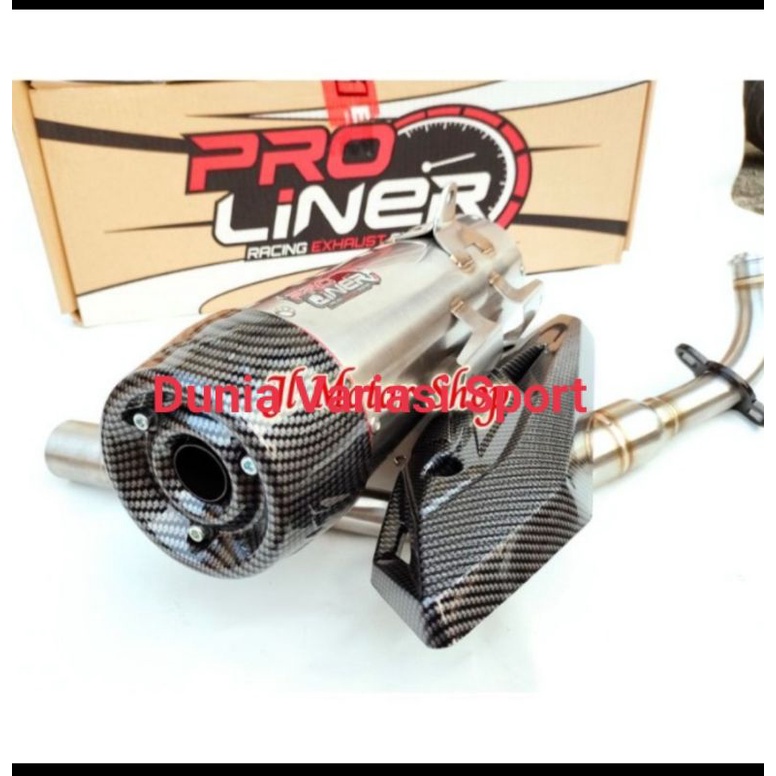 Kenalpot Racing ProLiner Neo SR 2 PCX160/Nmax New/old Aerox New Vario